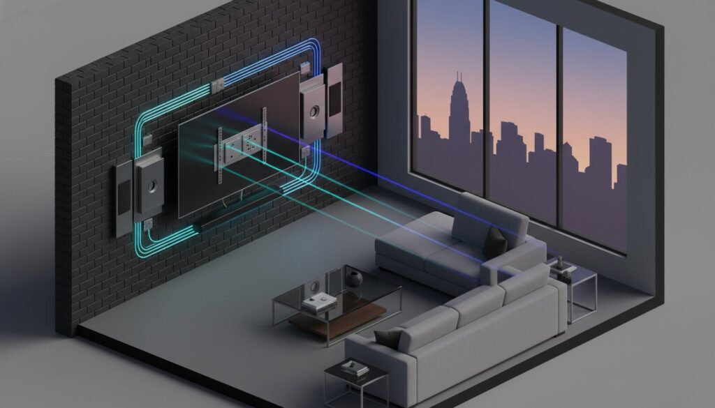 Professional TV Mounting Service in Charlotte, NC: Precision Integration by UTD Technology
